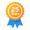 Experience of  25 Years