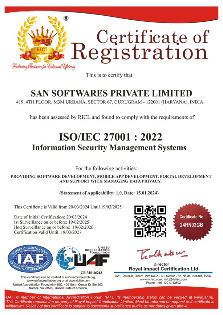 ISO Certification